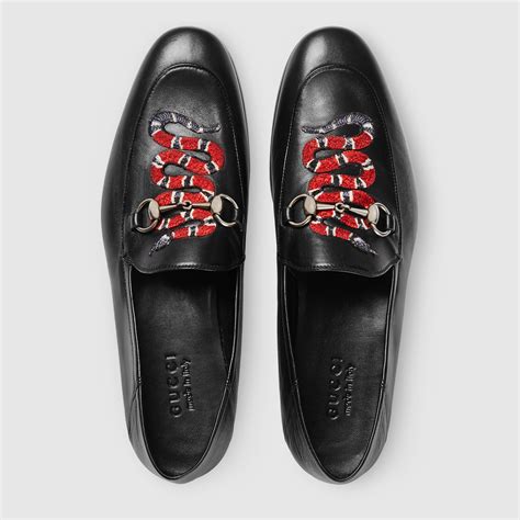 gucci loafer snake